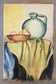 Watercolor Still Life with Blue Jug (A. Bober)