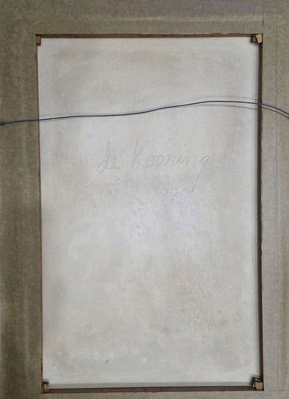 Willem de Kooning was a Dutch-American abstract expressionist artist. Born in Rotterdam, in the - MJ Auction Gallery - Painting