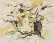 Yvonne Thomas combined the intuitive mark-making of the movement with a keen eye for the expressive