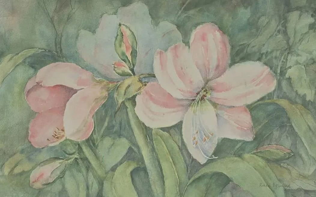 Zelda Fitzgerald was a prolific painter known for her vibrant, Expressionist/Surrealist art, featuri - MJ Auction Gallery - Painting