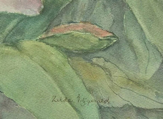 Zelda Fitzgerald was a prolific painter known for her vibrant, Expressionist/Surrealist art, featuri - MJ Auction Gallery - Painting